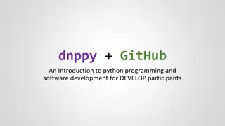 Introduction to Python Programming and Software Development with dnppy