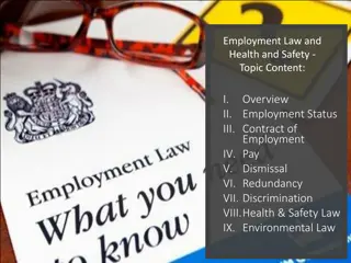 Practical Considerations of Employment Law for Business Managers