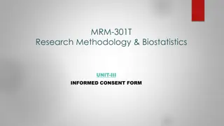 Importance of Informed Consent in Clinical Trials