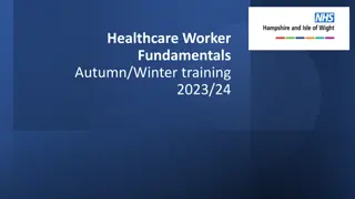 Healthcare Worker Fundamentals Training 2023/24