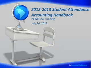 Student Attendance Accounting Handbook 2011-2013