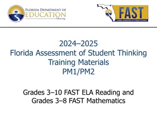 2024-2025 Florida Assessment of Student Thinking Training Materials for Grades 3-10