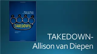 TAKEDOWN by Allison van Diepen - A Tale of Revenge and Redemption