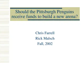 Should Pittsburgh Penguins Receive Funds for Arena?