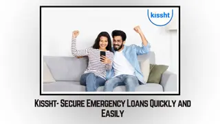 Kissht - Secure Emergency Loans Quickly and Easily