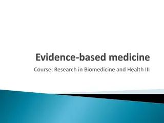 Biomedicine and Health III Research Overview