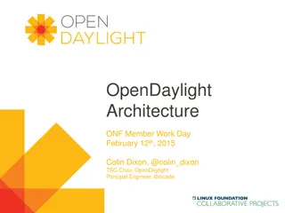 Overview of OpenDaylight Project
