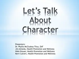 The Science of Character: Why It Matters