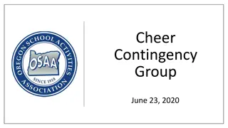 Cheer Contingency Group Meeting June 23, 2020