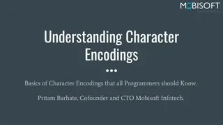 Basics of Character Encodings and Their Evolution in Computing