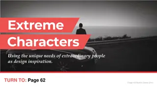 Extreme Characters Design Inspiration Exercise