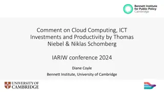 Impact of Cloud Use on ICT Investments and Labor Productivity