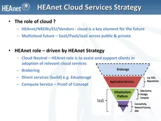 The Role of Cloud Services Strategy for HEAnet