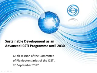 Sustainable Development as an Advanced ICSTI Programme