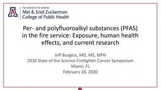 PFAS Exposure in Fire Service: Sources, Health Effects, and Research