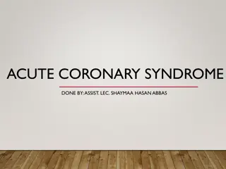 Acute Coronary Syndrome in a 58-Year-Old Man