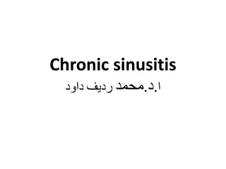Chronic Sinusitis: Causes, Symptoms & Diagnosis