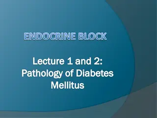 Pathology of Diabetes Mellitus: Understanding the Complications