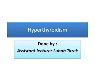 Hyperthyroidism: Causes, Diagnosis, and Treatment Options