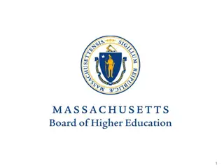 COVID-19 Higher Education Update - Board of Higher Education Meeting