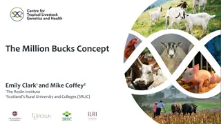 The Million Bucks Concept - Transformative Technologies for Elite Genetics Distribution