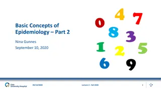 Basic Concepts of Epidemiology: Exposure, Confounding, and Multivariable Methods