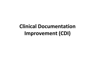 Clinical Documentation Improvement for Accurate Patient Care