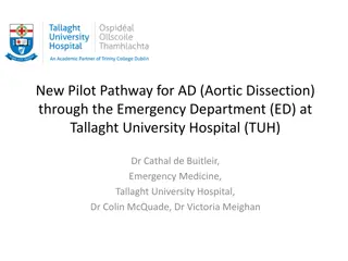 New Pilot Pathway for Aortic Dissection in Emergency Department at Tallaght University Hospital
