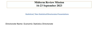 Midterm Review Mission 16-2 3 September 2023