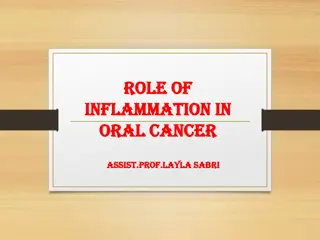 Role of Inflammation in Oral Cancer