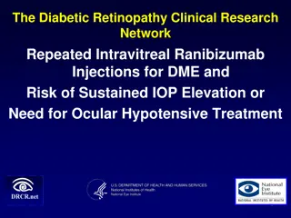 Repeated Intravitreal Ranibizumab Injections for DME: Risks and Ocular Treatment