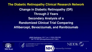 Changes in Diabetic Retinopathy with Treatment