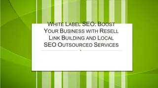 White Label SEO Boost Your Business with Resell Link Building and Local SEO Outsourced Services
