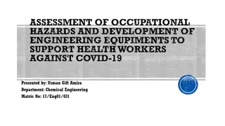 Assessment of Occupational Hazards in Battling COVID-19