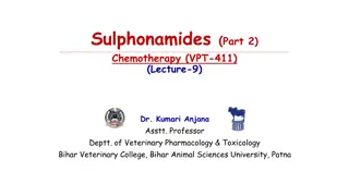 Sulphonamides in Chemotherapy: Pharmacokinetics, Metabolism, and Effects