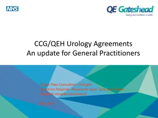 Update on Urology Agreements for General Practitioners