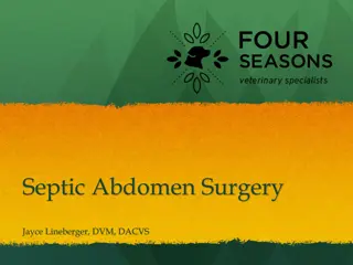 Septic Abdomen Surgery Guide