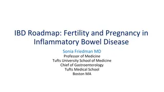 Fertility and Pregnancy in Inflammatory Bowel Disease