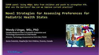 Economic Evaluation and Technology Assessment in Child Health