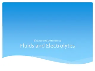Fluids and Electrolytes Balance