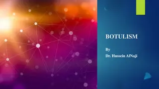 Botulism: Causes, Infection Sources, and Clinical Presentations