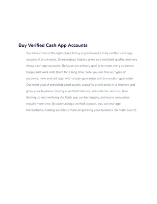 Buy Verified Cash App Accounts
