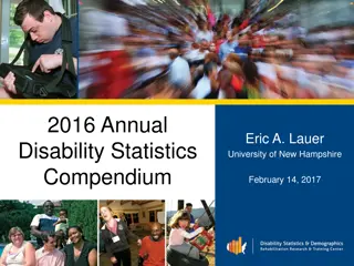 Annual Disability Statistics Compendium Overview