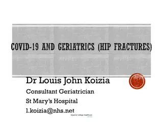 Impact of COVID-19 on Geriatric Hip Fracture Patients