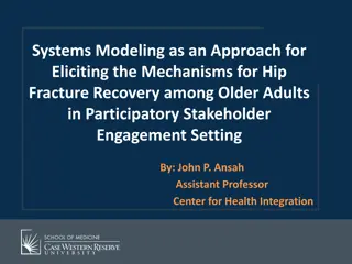 Systems Modeling for Hip Fracture Recovery Mechanisms