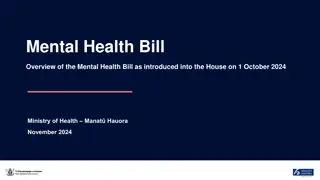 Overview of Mental Health Bill 2024 Introduction