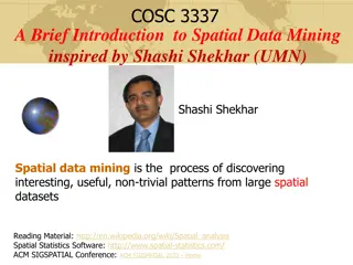 Introduction to Spatial Data Mining