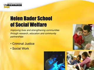 Improving Lives and Strengthening Communities Through Research and Education