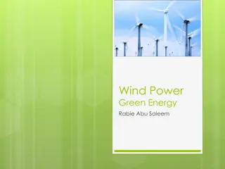 Wind Power: Historical Development and Statistics