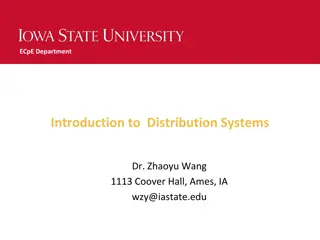 Overview of Electric Power Distribution Systems